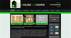 Desktop Screenshot of houseofdoors.co.uk
